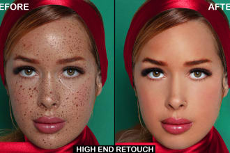 high end portrait photo retouch,skin retouch,headshot retouching