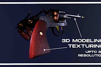 do 3d game assets low poly with high resolution textures
