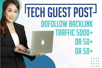 publish article to create tech guest post backlinks for you