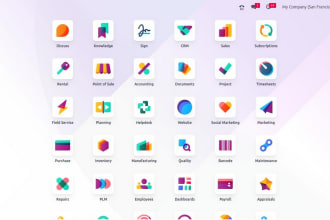 setup and configure odoo 17, 16, do customisation and creation of new modules