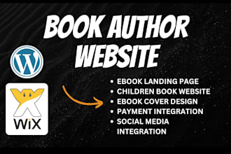 author website, ebook website, book author website, book website
