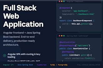 fix, upgrade, and develop angular and dotnet