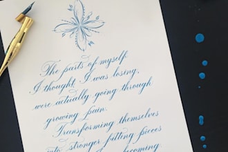 Hot Deals!  write beautiful copperplate calligraphy and modern lettering