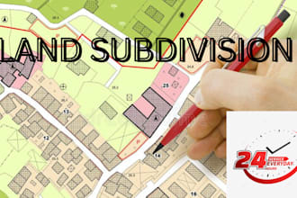 do land subdivision for given details