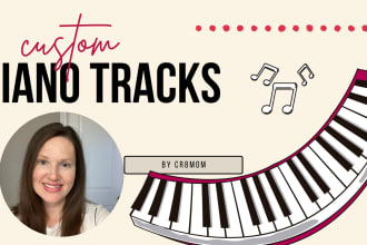create a custom piano track