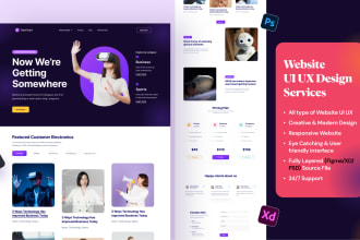 do figma website design, figma design using figma, xd, PSD