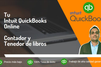do contabilidad, bookkeeping usando quickbooks online o desktop