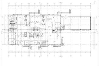 construction shop drawing using autocad