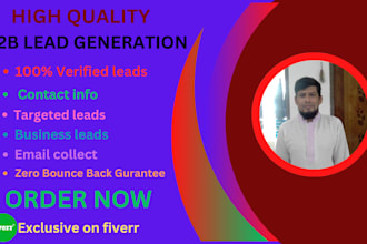 do adept qualified b2b leads   generation for any client