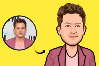 make funny cartoon caricature from your photo