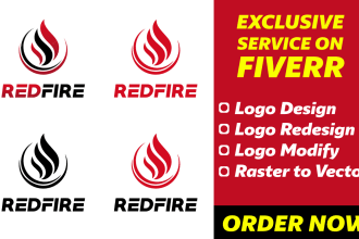 do logo redesign, edit, modify and vector tracing