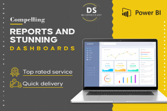 create your business dashboard and reports in power bi