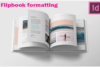 be flipbook formatter for flipping book using indesign, book formatting service