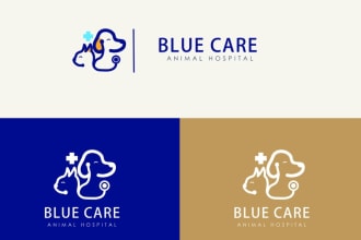 design mental health, healthcare, and veterinary clinic logo