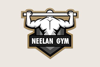 make amazing modern style fitness gym logo design in 24 hrs