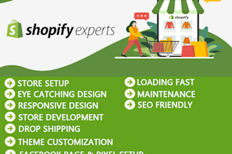 build a shopify dropshipping store with responsive