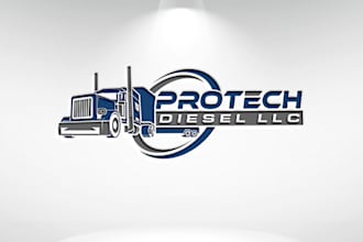 design a modern 3d automotive logo design for your business