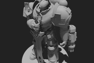 design 3d assets for cosplay, gaming, 3d printing