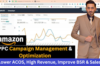 manage and optimise amazon PPC campaigns amazon fba ppc ads campaign