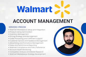 do perfect walmart listing and listing optimization with SEO
