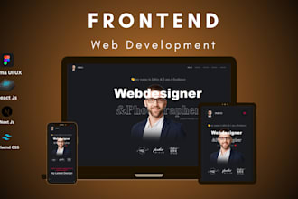 be your front end web developer