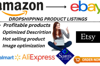 do amazon to ebay dropshipping listing