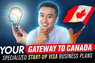 draft a tailored canada start up visa business plan