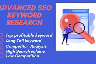 do advanced SEO keyword research for your website