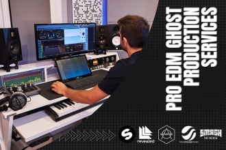 be your edm ghost producer for label ready standard quality