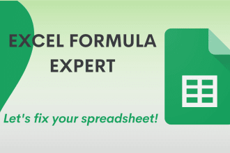 create and fix any excel formula