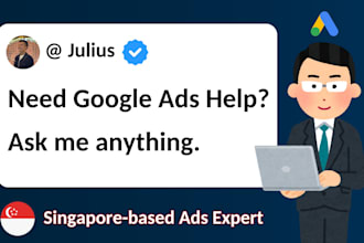 setup, manage and optimise your google ads PPC campaign
