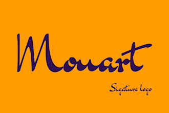 design luxury handwriting logo signature