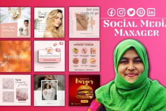 be your social media manager and marketing assistant