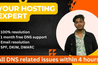 setup or fix dns, SSL, spf, linux, whm, hosting, cpanel, plesk, cname, dkim, mx