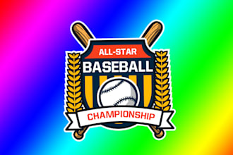 design baseball badge logo with new concepts