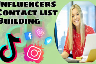 research and outreach targeted influencers, influencer marketing