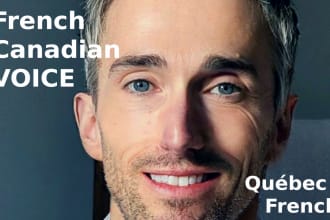 record a french canadian voiceover and go beyond your expectations