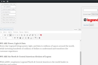 do wordpress data entry, blog post, content upload, woocommerce product listing