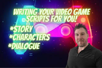 create cool characters and dialogue for your video game