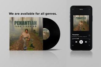 design a mixtape cover or album cover design