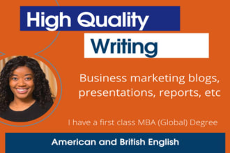 be your business or marketing article writer