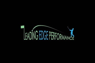 design genuine genius legend new golf concept logo