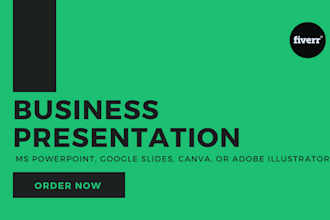 make professional business presentations that standout and impress your audience