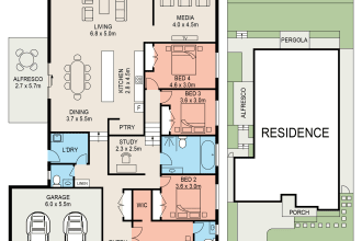 redraw 2d floor plan for real estate agent in 12 hrs