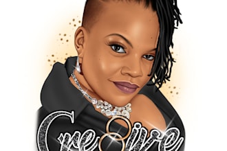 Top 5! draw your business cartoon logo, cartoon portrait for profile picture,