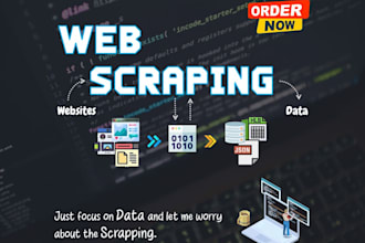 scrape websites , handle captcha, export to excel or csv