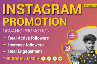 do marketing or promotion on instagram for organic growth