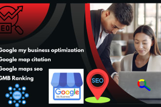 monthly local SEO service and google my business optimization with gmb ranking