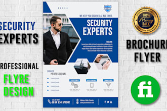 design a flyer, bifold, trifold, brochure and poster