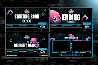design esports stream screens and overlays for gaming events